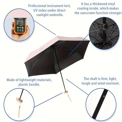 UV Protection Umbrella with Lightweight Frame