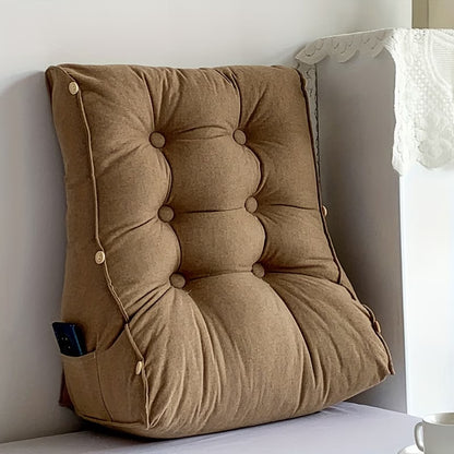 Tufted Reading Backrest Cushion Pillow