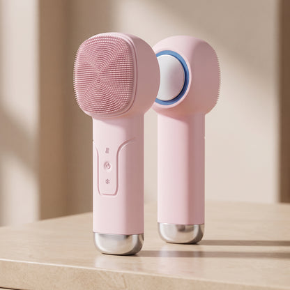 6-in-1 Warm & Cool Sonic Facial Cleansing Brush