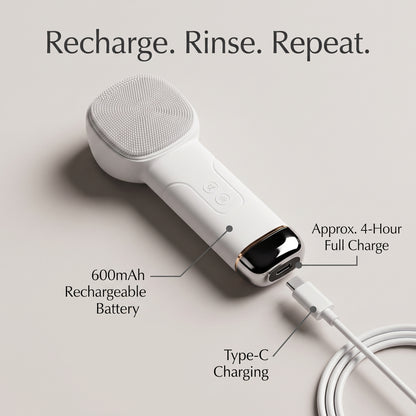 6-in-1 Warm & Cool Sonic Facial Cleansing Brush