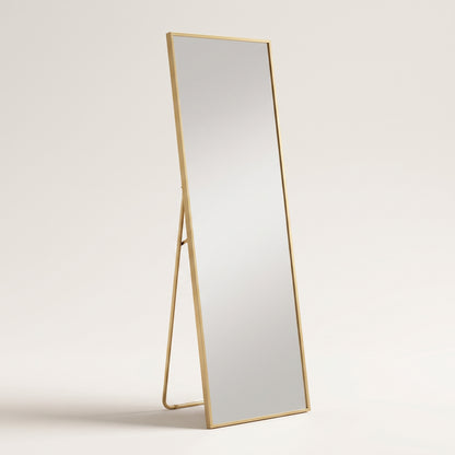 64" Full Length Aluminum Frame Floor & Wall Mirror