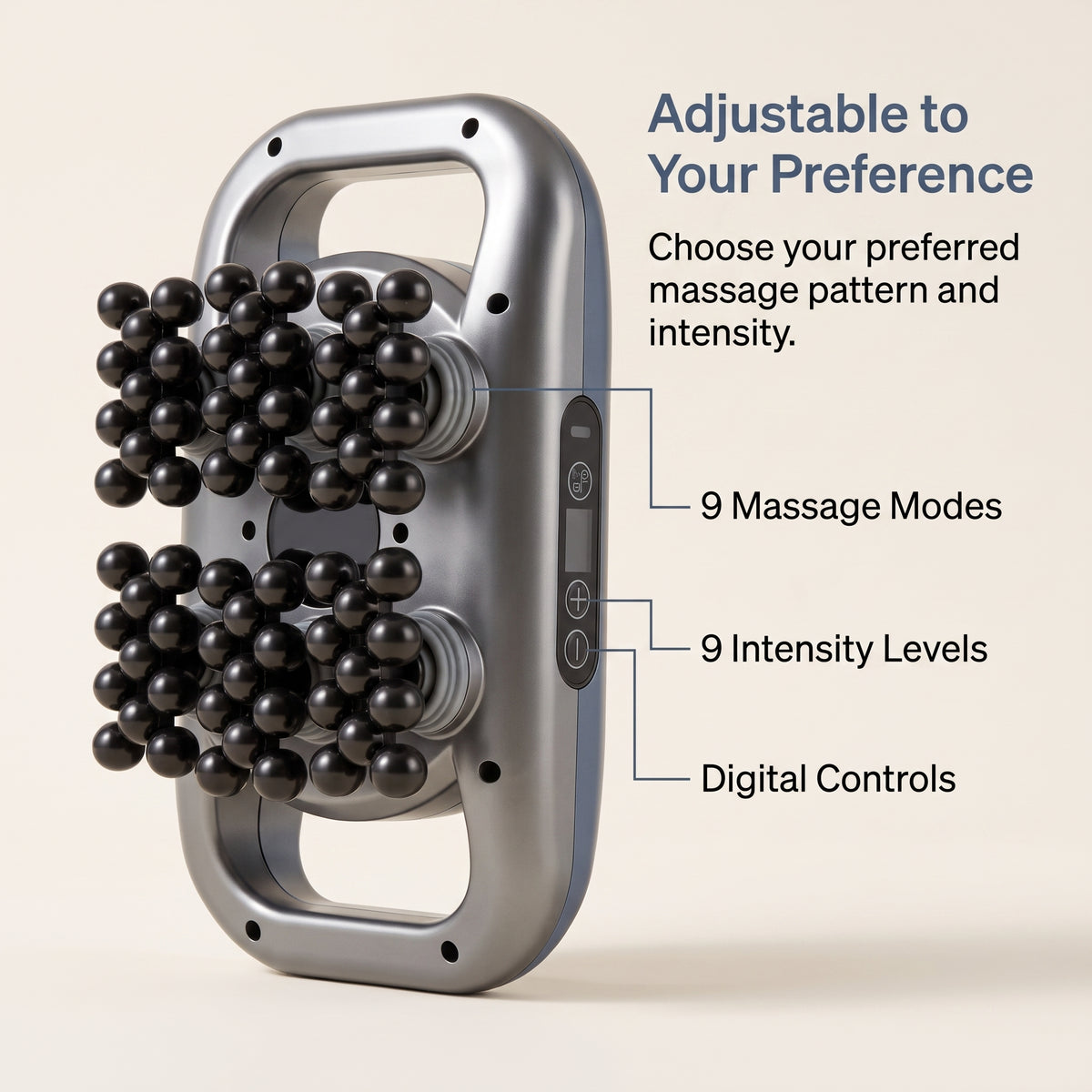 66-Head Wide-Area Vibration Body Massager