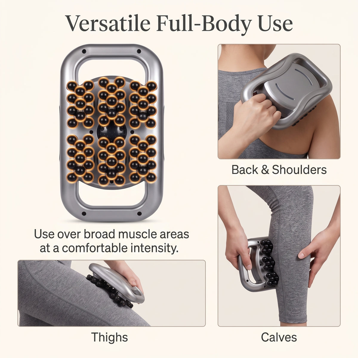 66-Head Wide-Area Vibration Body Massager