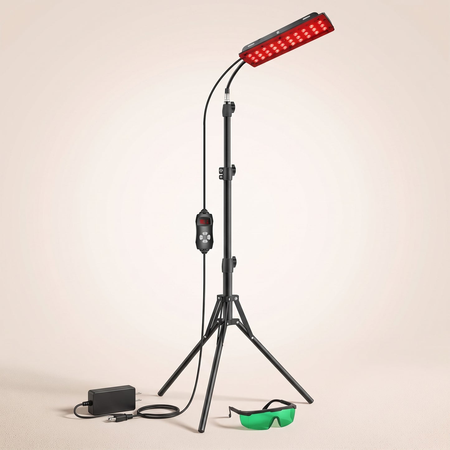 660nm + 850nm Red & Near-Infrared Light Therapy Panel with Tripod