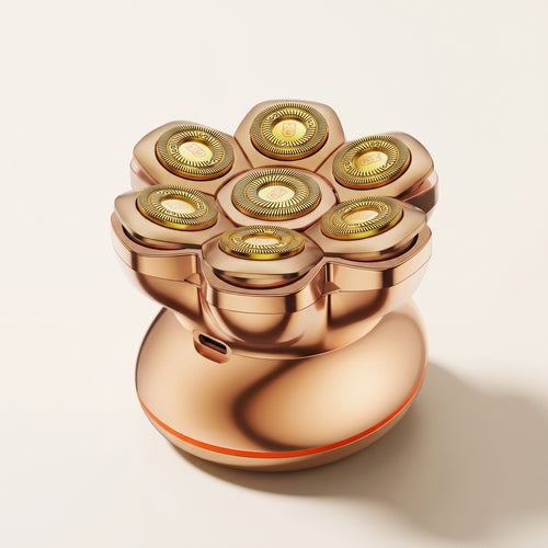 7-Head Magnetic Floating Rotary Head Shaver