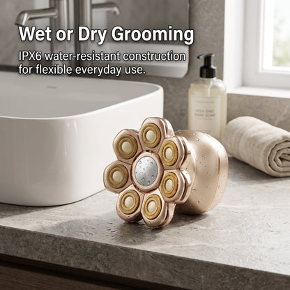 7-Head Magnetic Floating Rotary Head Shaver