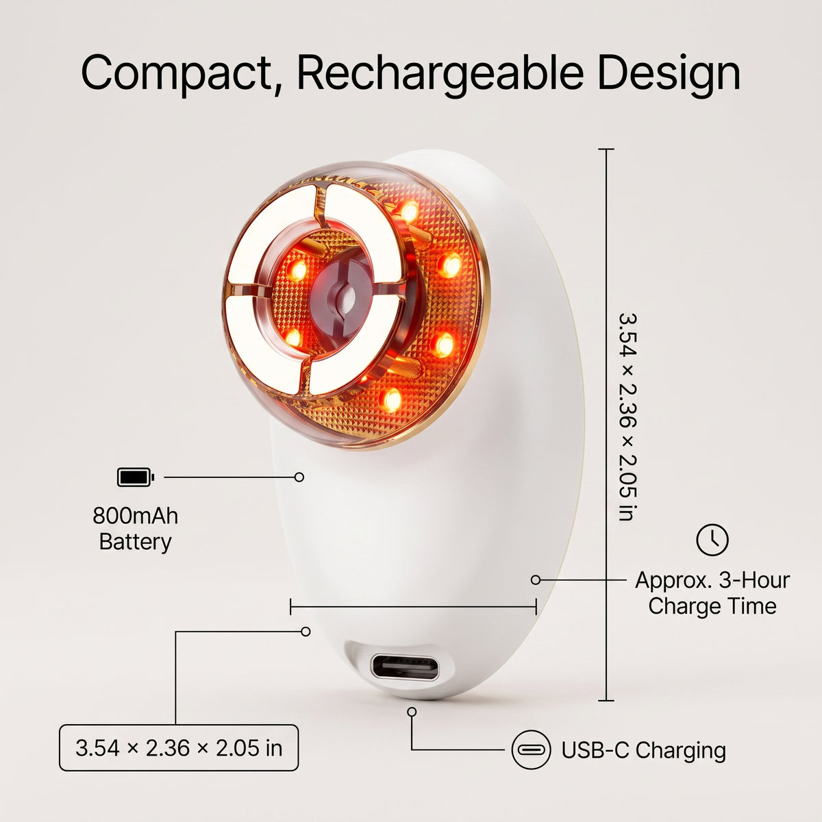 7-Mode LED Facial Suction & EMS Beauty Device