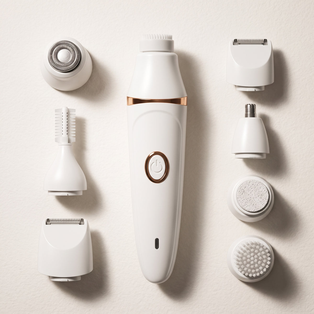 7-in-1 Rechargeable Women's Body Groomer & Electric Shaver