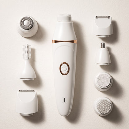 7-in-1 Rechargeable Women's Body Groomer & Electric Shaver