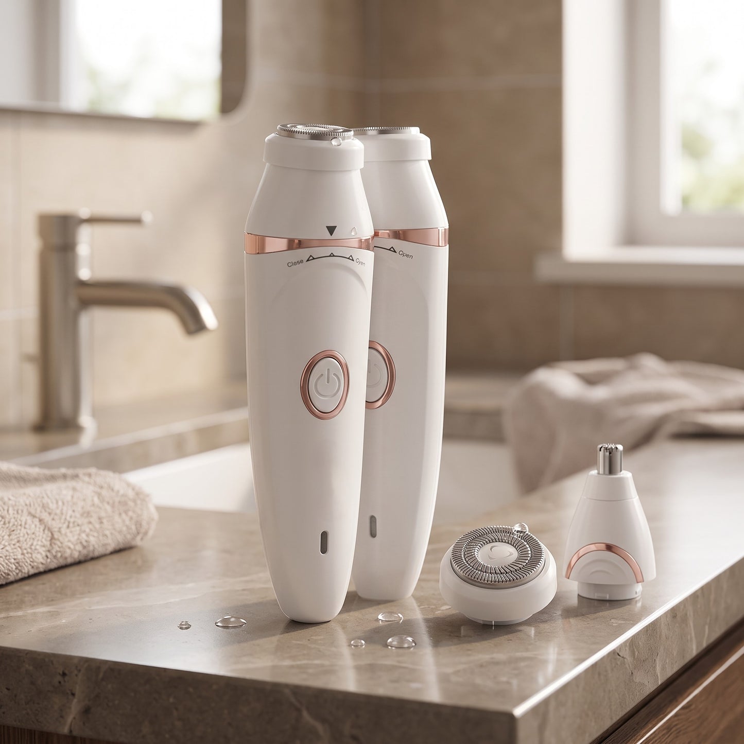 7-in-1 Rechargeable Women's Body Groomer & Electric Shaver
