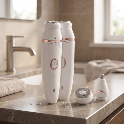 7-in-1 Rechargeable Women's Body Groomer & Electric Shaver