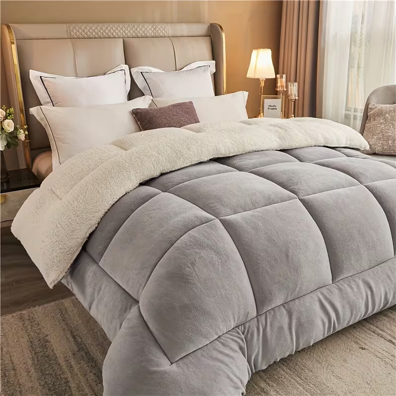Ultra Plush Winter Comforter for Warm Sleep