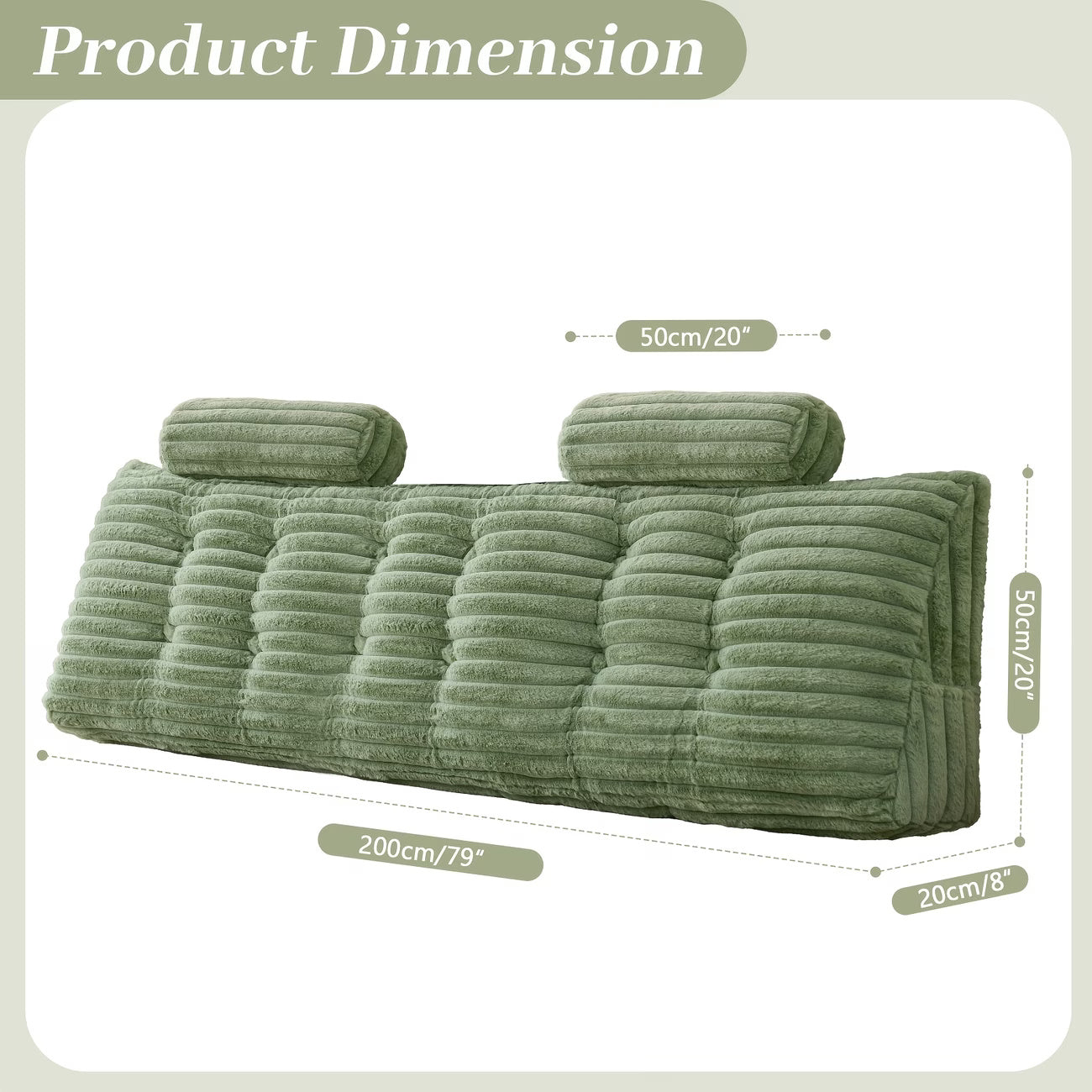 Kovelli™ LoungeWedge Reading Headboard Pillow