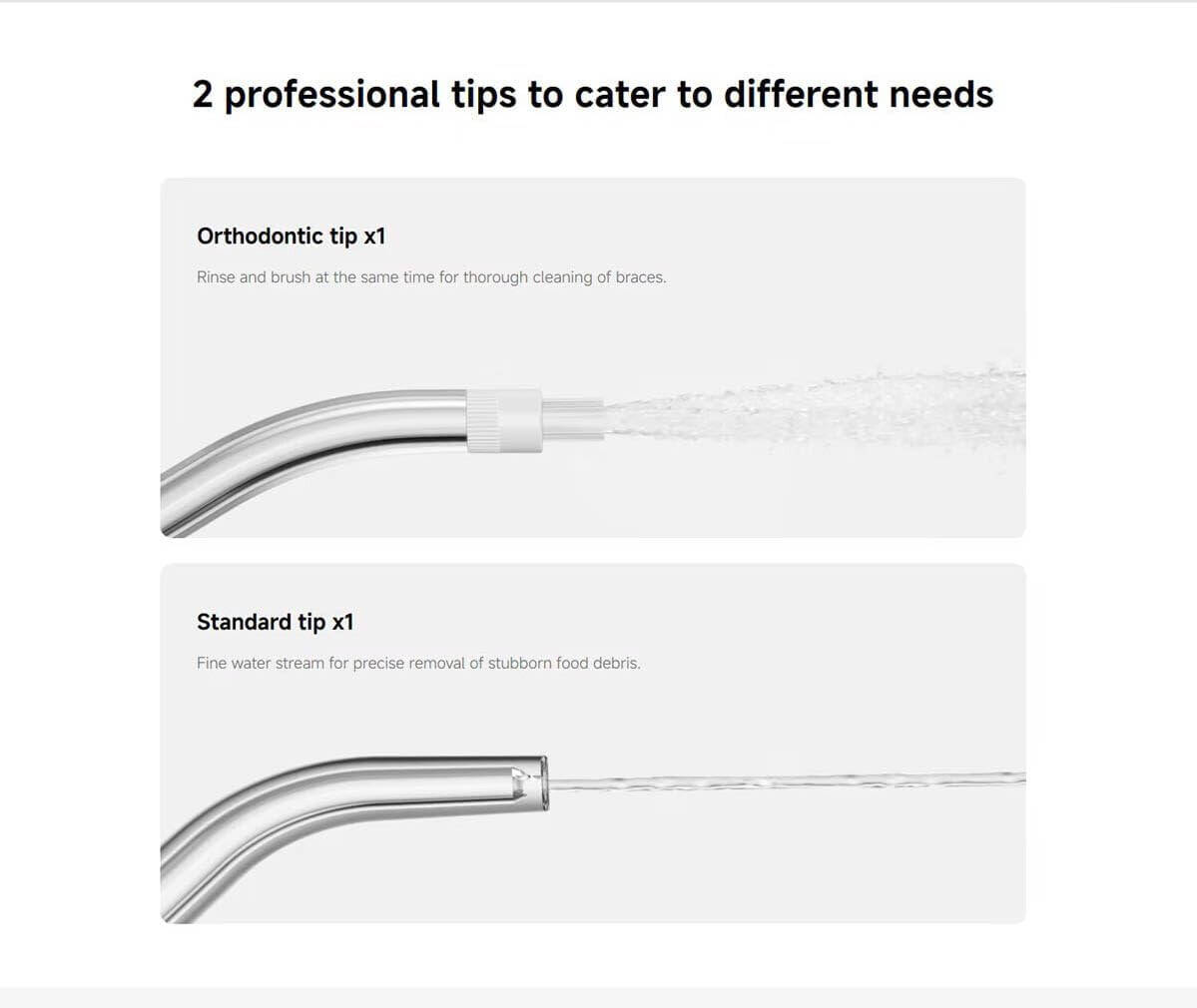 Portable Water Flosser for Teeth Cleaning