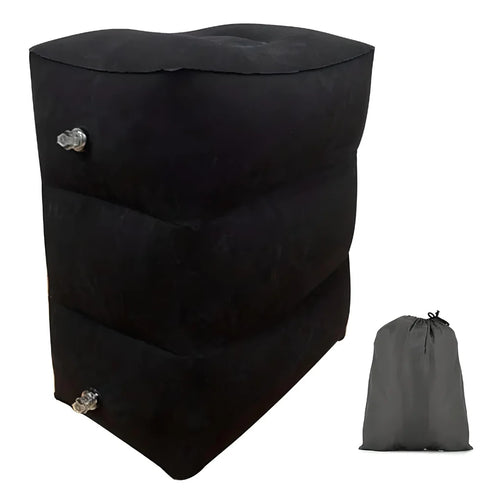 Inflatable Travel Footrest Pillow