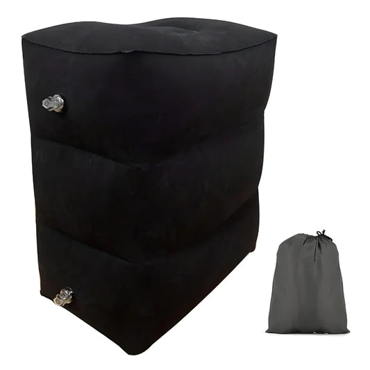 Inflatable Travel Footrest Pillow