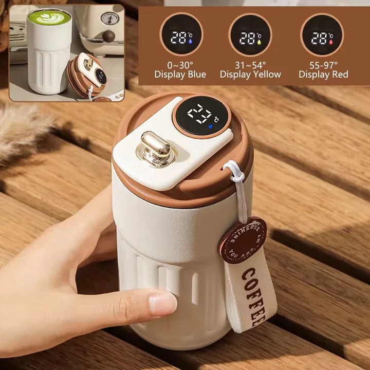 Smart Temperature Display Coffee Mug