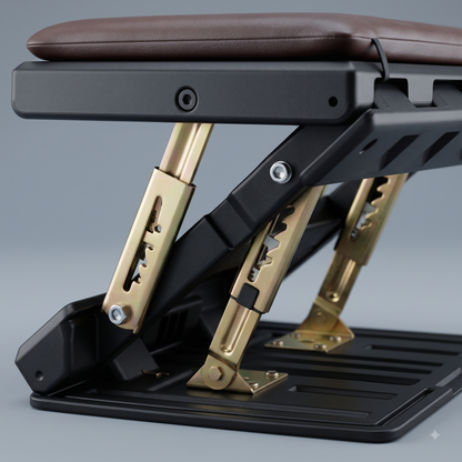Adjustable Folding Cushioned Footrest with Multi-Position Support