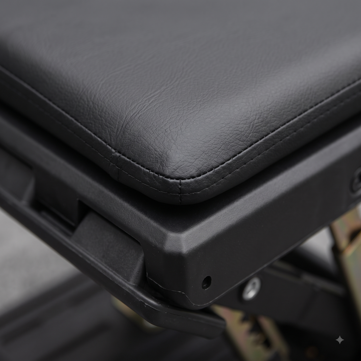Adjustable Folding Cushioned Footrest with Multi-Position Support