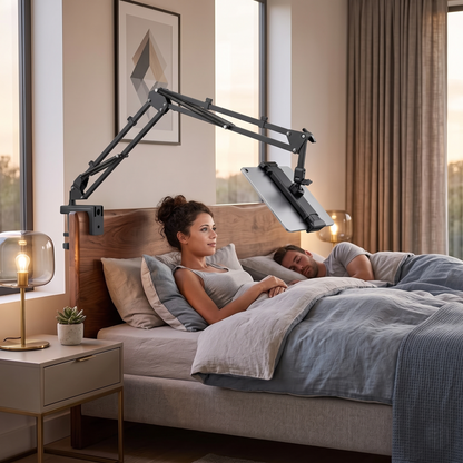 Adjustable Long Arm Tablet & Phone Bed Stand Holder