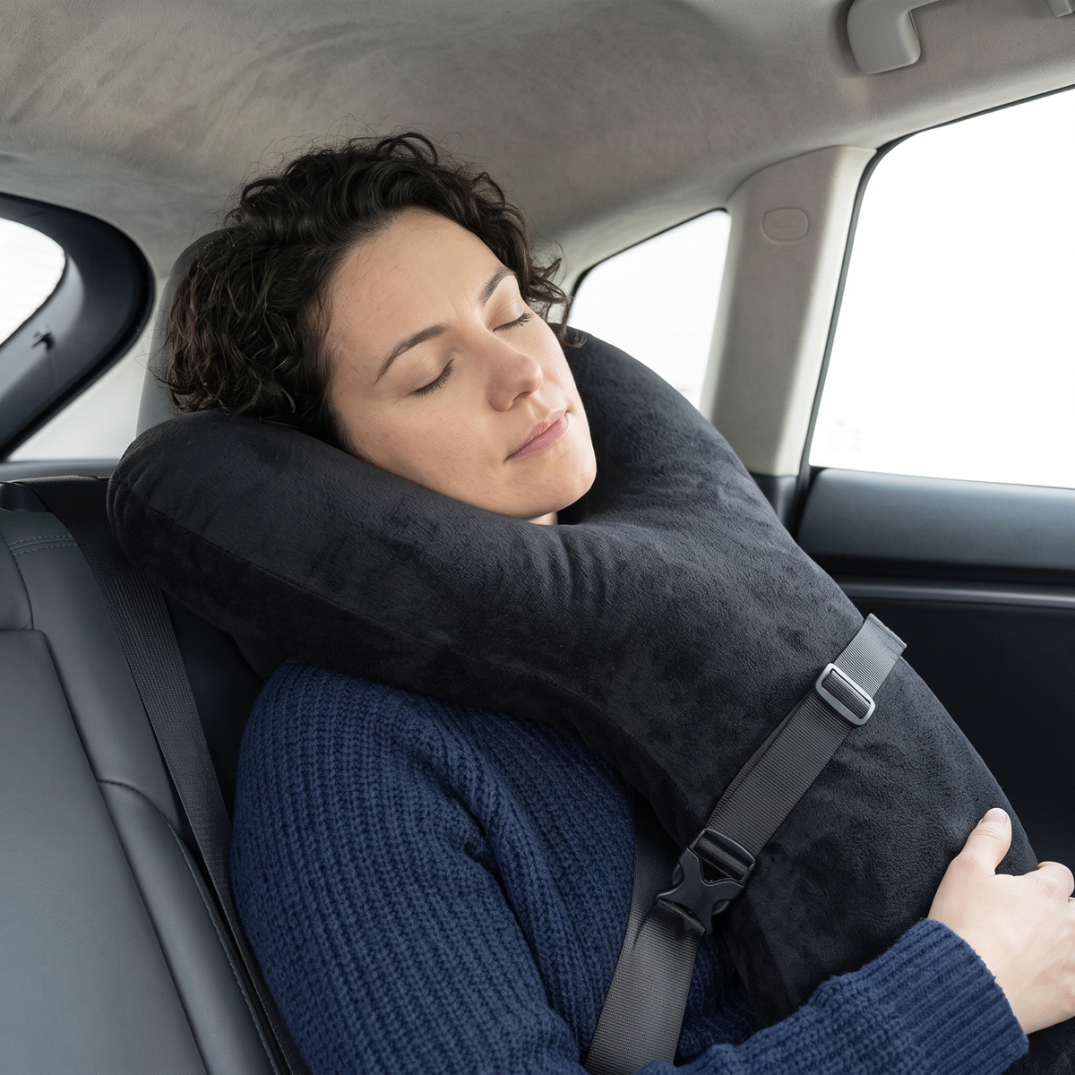 Adjustable Y-Shaped Car Travel Neck & Head Support Pillow