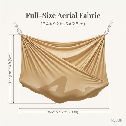 Aerial Yoga Hammock 16.4 ft × 9.2 ft Suspension Fabric