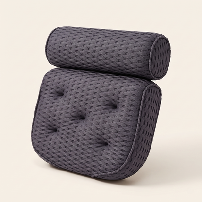 Air Mesh Bathtub Pillow with Neck & Back Support