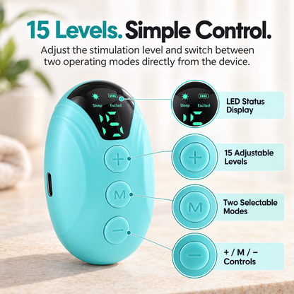 Handheld Pulse Stimulation Device with Dual Modes & 15 Levels