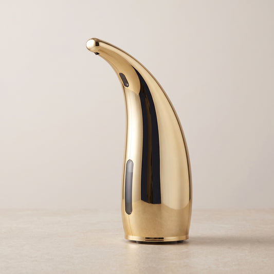 Automatic Touchless Liquid Soap Dispenser with Curved Countertop Design