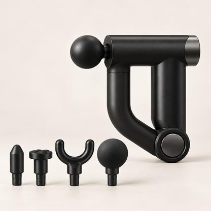 Folding Percussion Massage Gun with 32 Intensity Levels