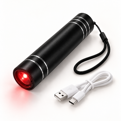 Rechargeable 660nm & 850nm Handheld Red Light Device