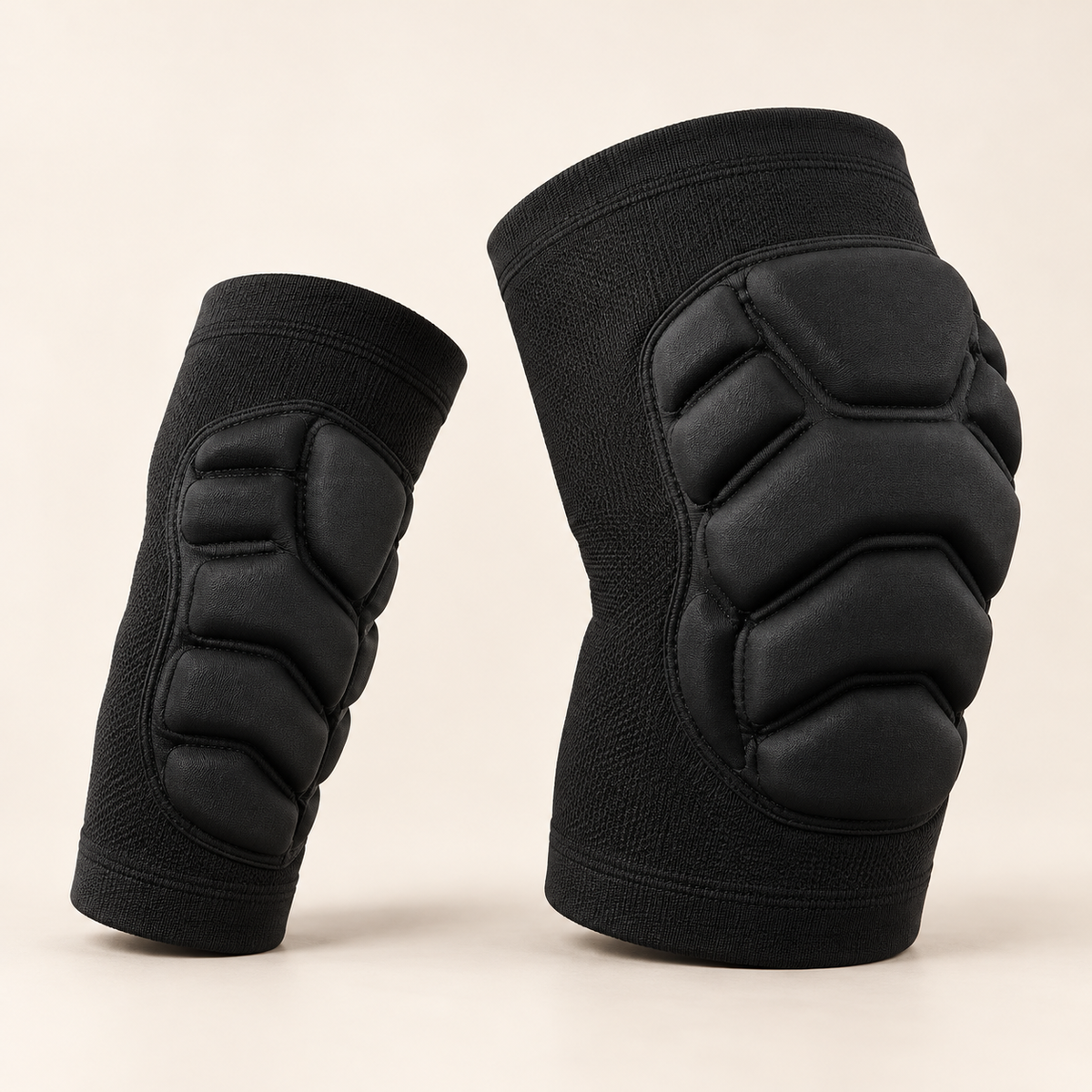 Segmented Cushion Knee & Elbow Support Sleeves, 2-Piece Pair