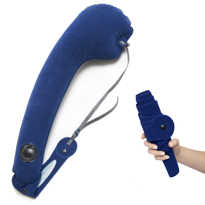 Ergonomic Travel Neck Pillow for Airplane & Car Comfort