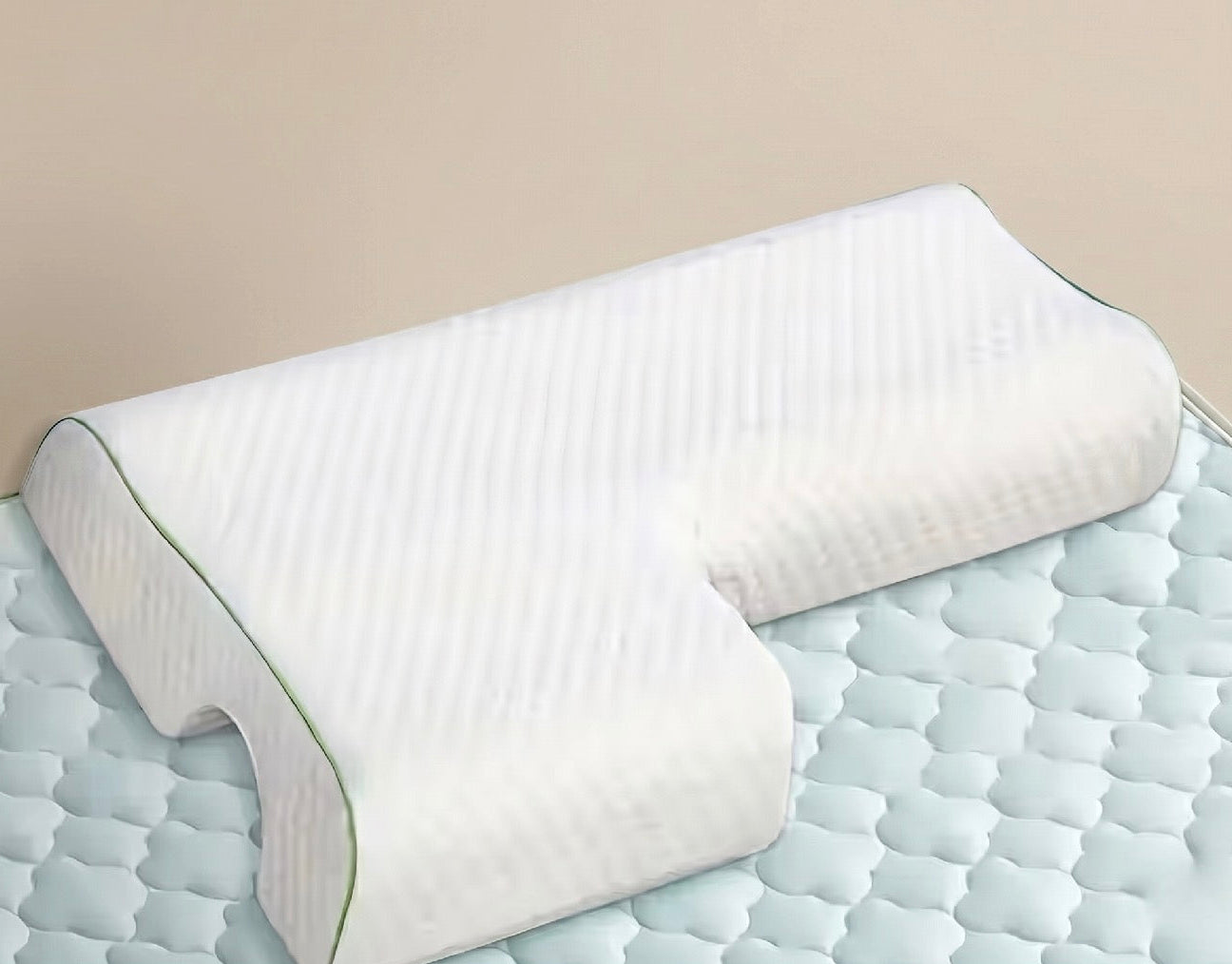 Couples Pillow with Arm Support Cutout