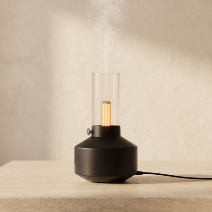 Candlelight Essential Oil Diffuser with Ambient Mist and Auto Shutoff