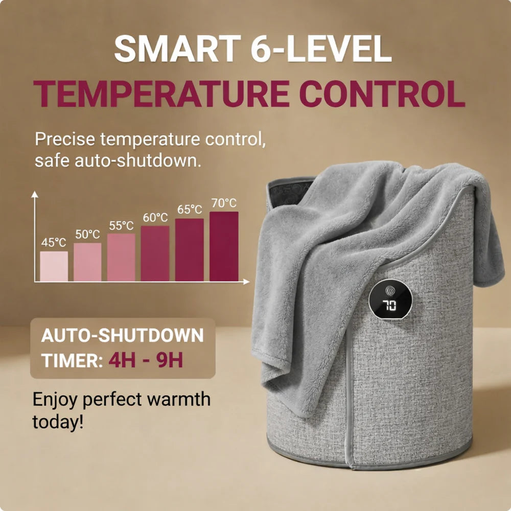Silent Foldable Leg Warmer Pro