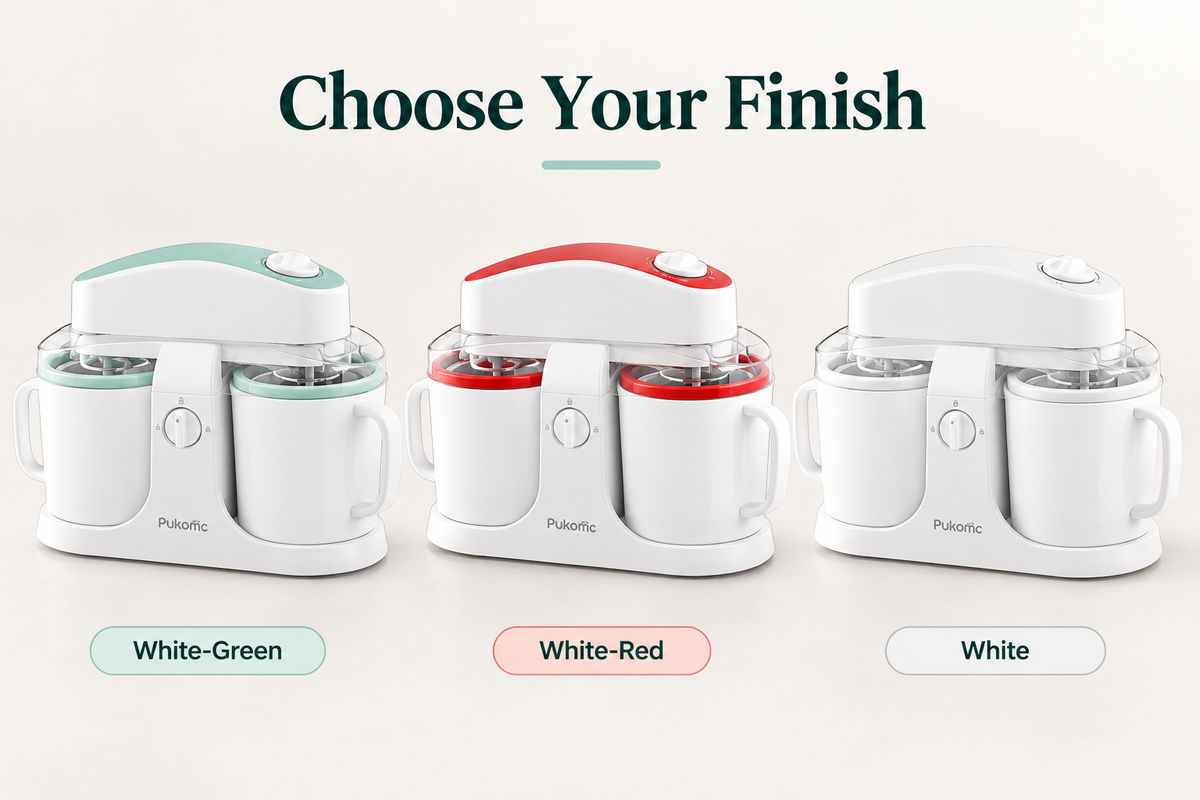 Dual-Cup Ice Cream & Frozen Dessert Maker