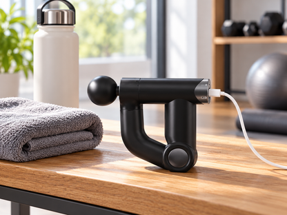 Folding Percussion Massage Gun with 32 Intensity Levels