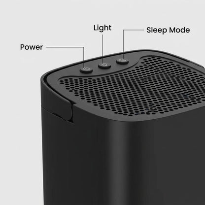 Compact Thermoelectric Dehumidifier with 1000 mL Tank & Sleep Mode