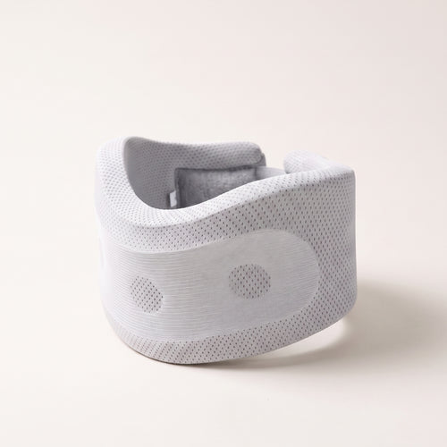 Contoured Foam Neck Support Collar with Adjustable Wraparound Fit