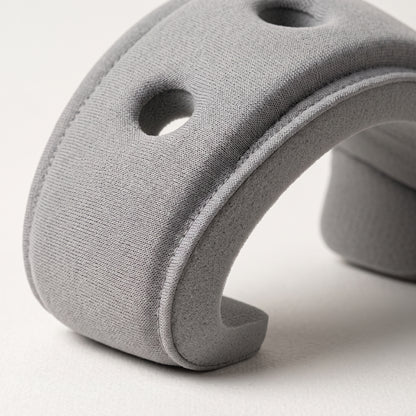 Contoured Foam Neck Support Collar with Adjustable Wraparound Fit