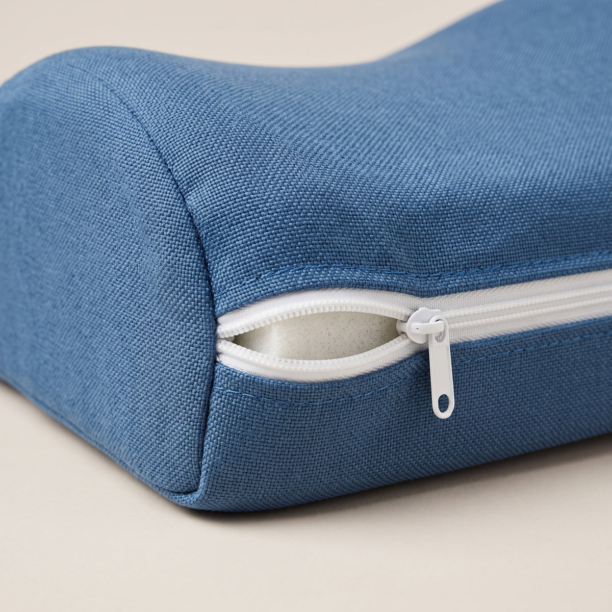 Contoured Foot Elevation Support Pillow Pair with Washable Covers