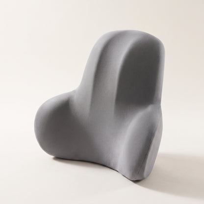 Contoured Memory Foam Lumbar Support Cushion for Office & Car