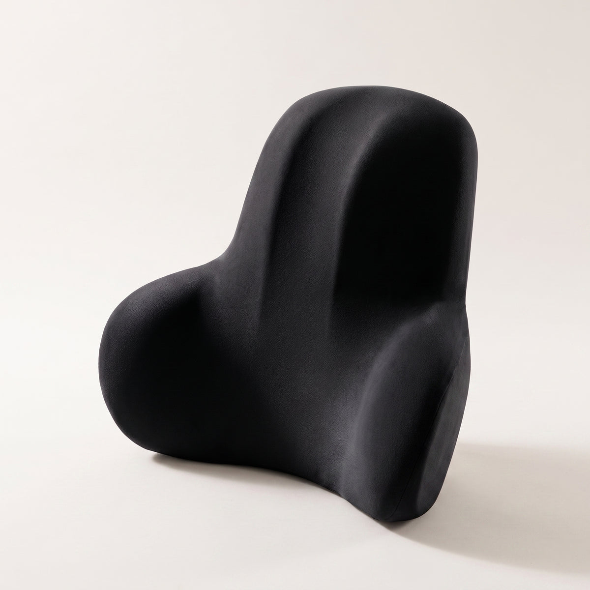 Contoured Memory Foam Lumbar Support Cushion for Office & Car