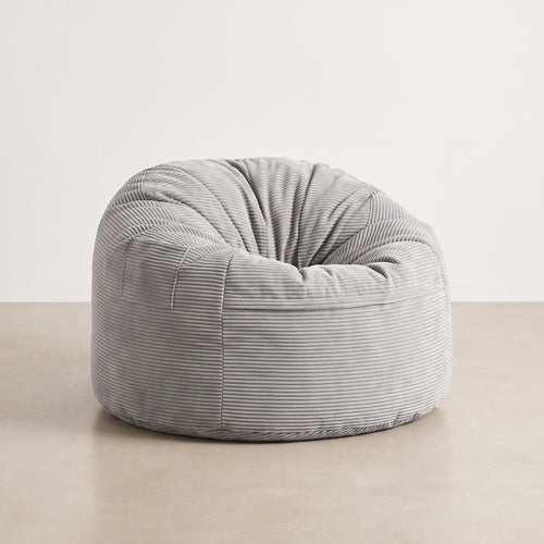 Convertible Corduroy Bean Bag Chair & Floor Bed