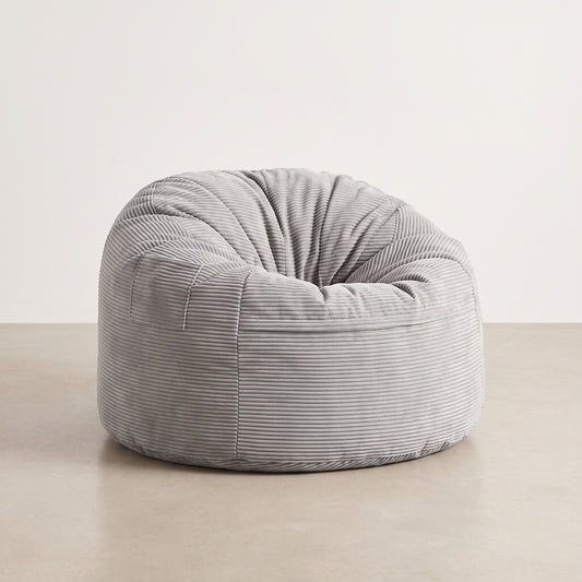 Convertible Corduroy Bean Bag Chair & Floor Bed