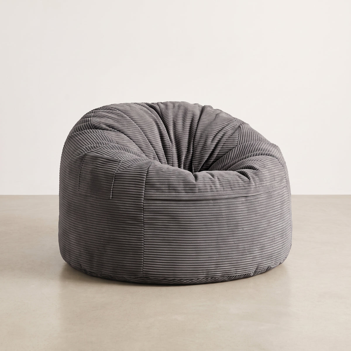 Convertible Corduroy Bean Bag Chair & Floor Bed