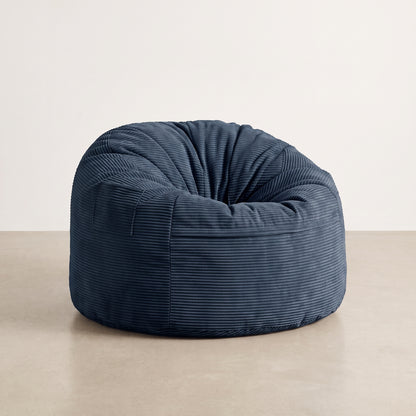 Convertible Corduroy Bean Bag Chair & Floor Bed