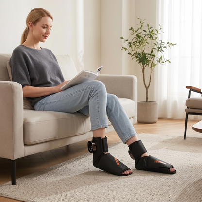 Cordless Heated Air Compression Foot & Ankle Massager