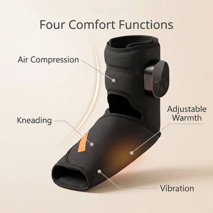 Cordless Heated Air Compression Foot & Ankle Massager